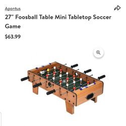 Tabletop Soccer Game ( Firm On Price) ( New In Box)