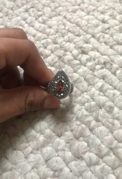 Silver ring size 7