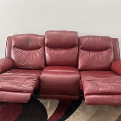 Couch, Double Recliner