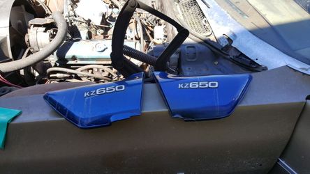 KZ 650 side covers.