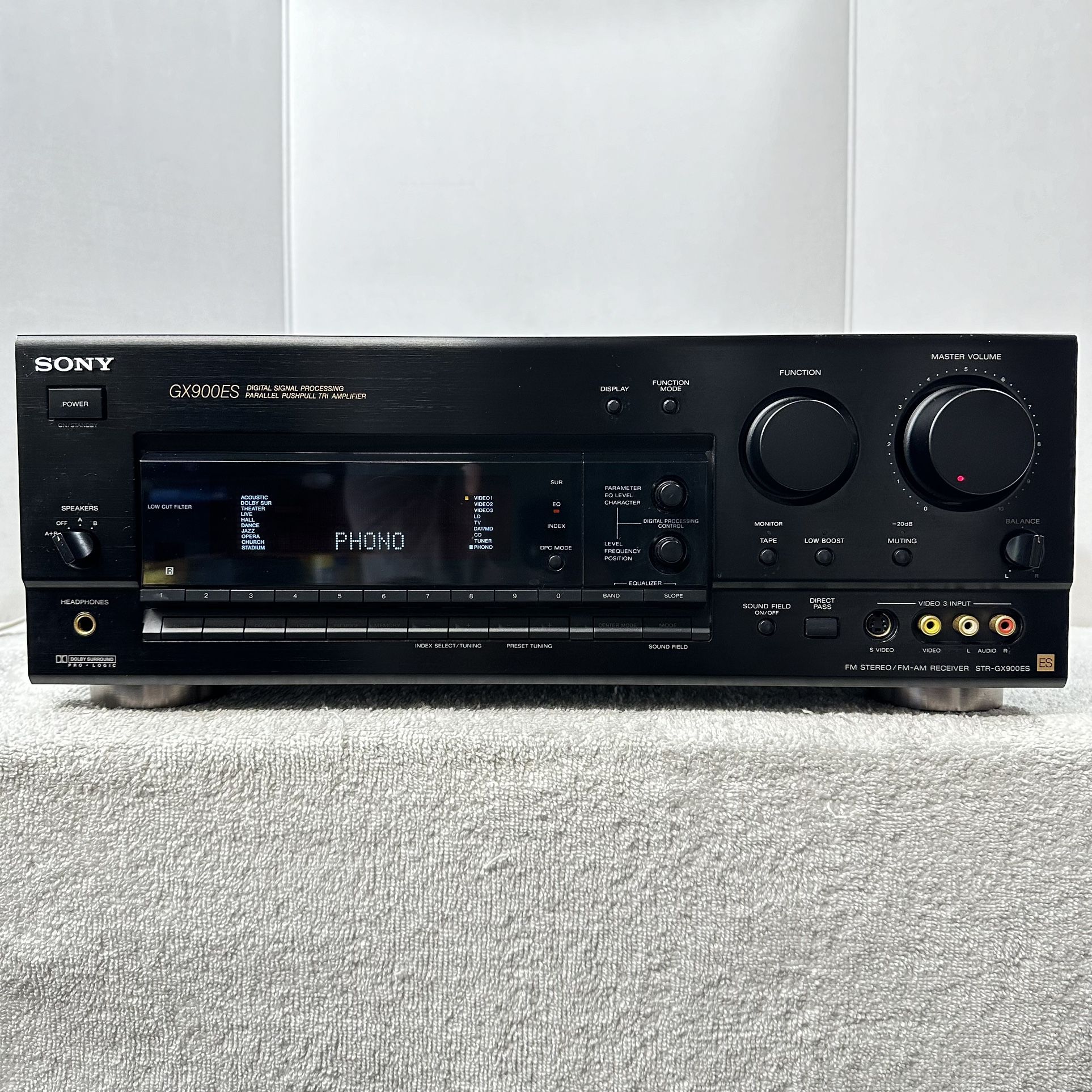 Sony’s Best—ES Series—5.1 Channel Surround Receiver—Very Rare—This is My Last ES Series For Sale—TESTED—Good Condition and Great Sound