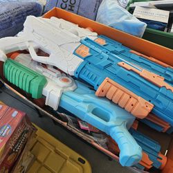 Nerf water guns $5 each