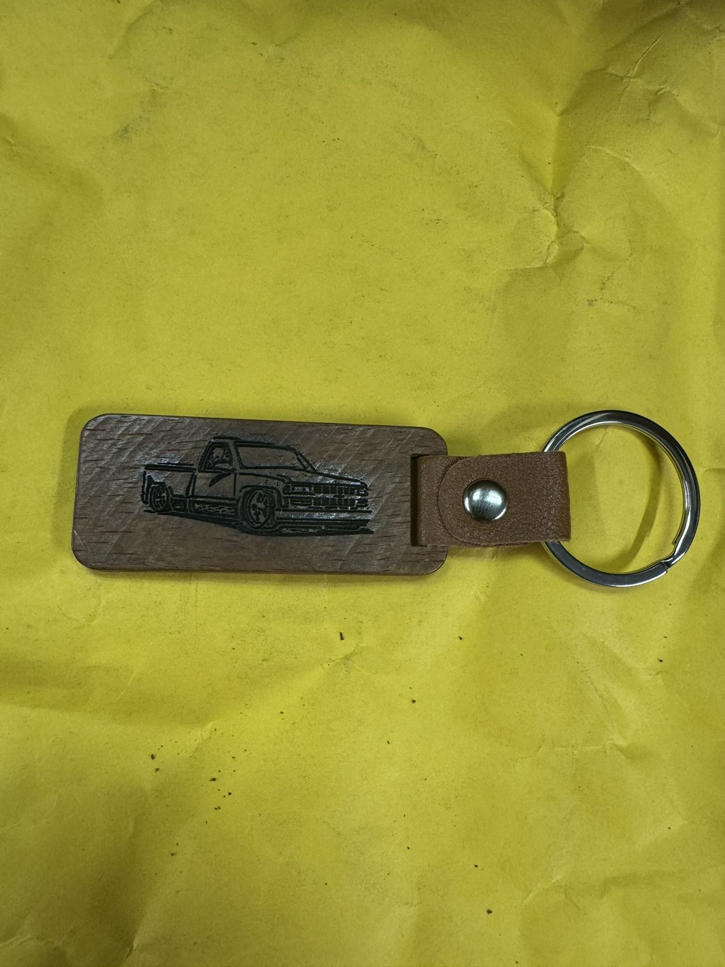 Truck Logo Keychain