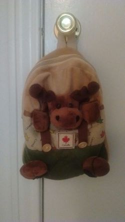Toddler moose backpack