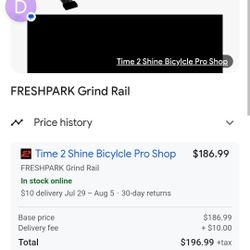 FRESHPARK Skateboarding Grind Rail