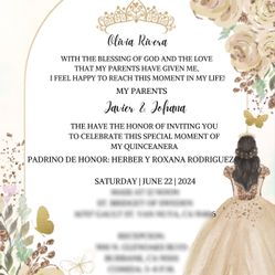 Custom Invitation 