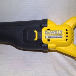 DEWALT 20V MAX XR BRUSHLESS POWER DETECT Variable Speed Sawzall 