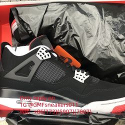 Air Jordan 4 Retro OG 'Bred' 2019