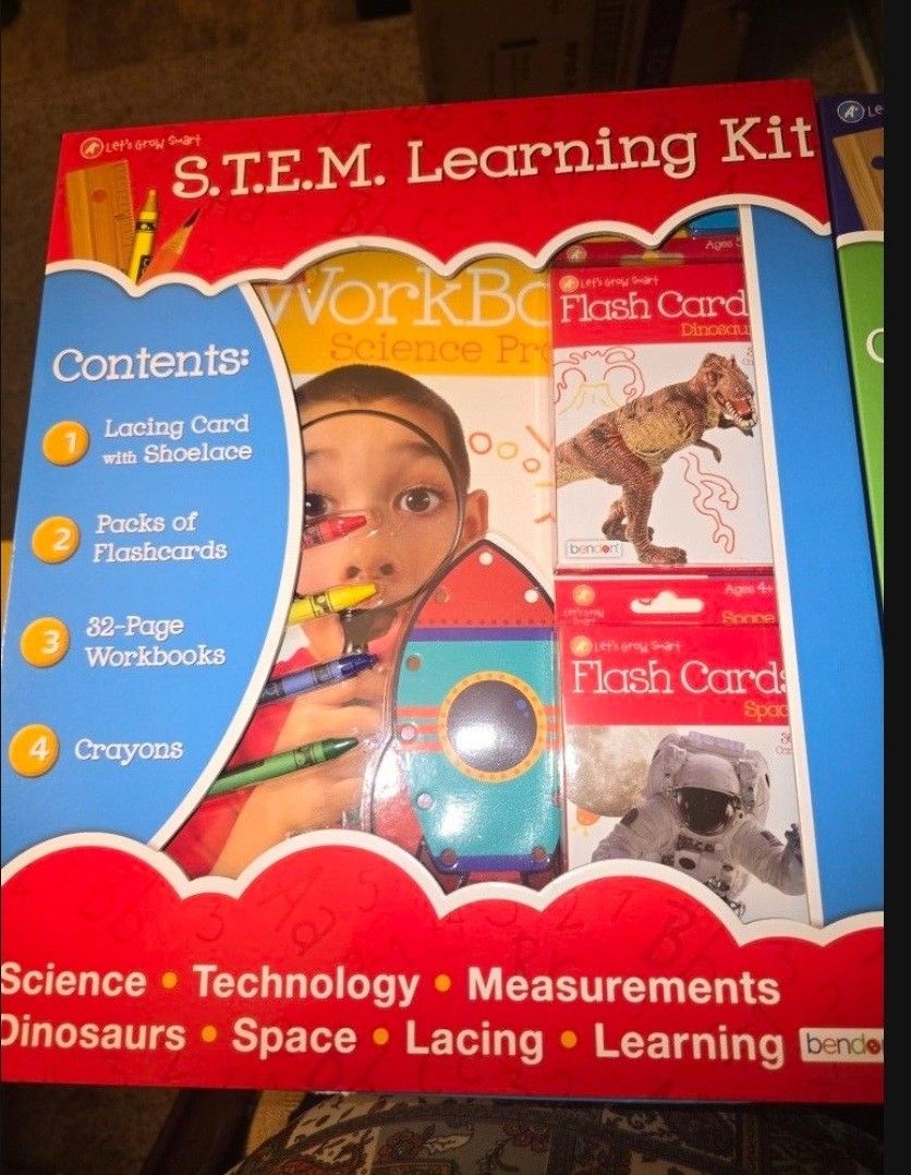  🆕️BENDON  STEMS LEARNING KIT OR READING READINESS. PRICE IS CHOICE