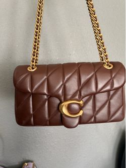 Coach Quilted Tabby Maple