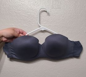 Gray Strapless Push-Up Bra *Make Offer*