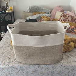 Brand new Fabric House Basket 