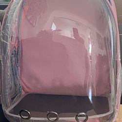 Cat or Dog Back-Pack (pink) 