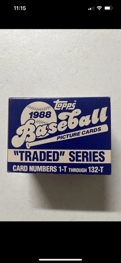 1988 Topps Traded Baseball Set