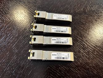 ipolex 10GBase-T SFP+ to RJ-45 Transceiver, 10Gbe SFP+ Copper Ethernet CAT.6a Module,