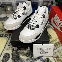 Jordan 4 Military Black Kids Size 3y