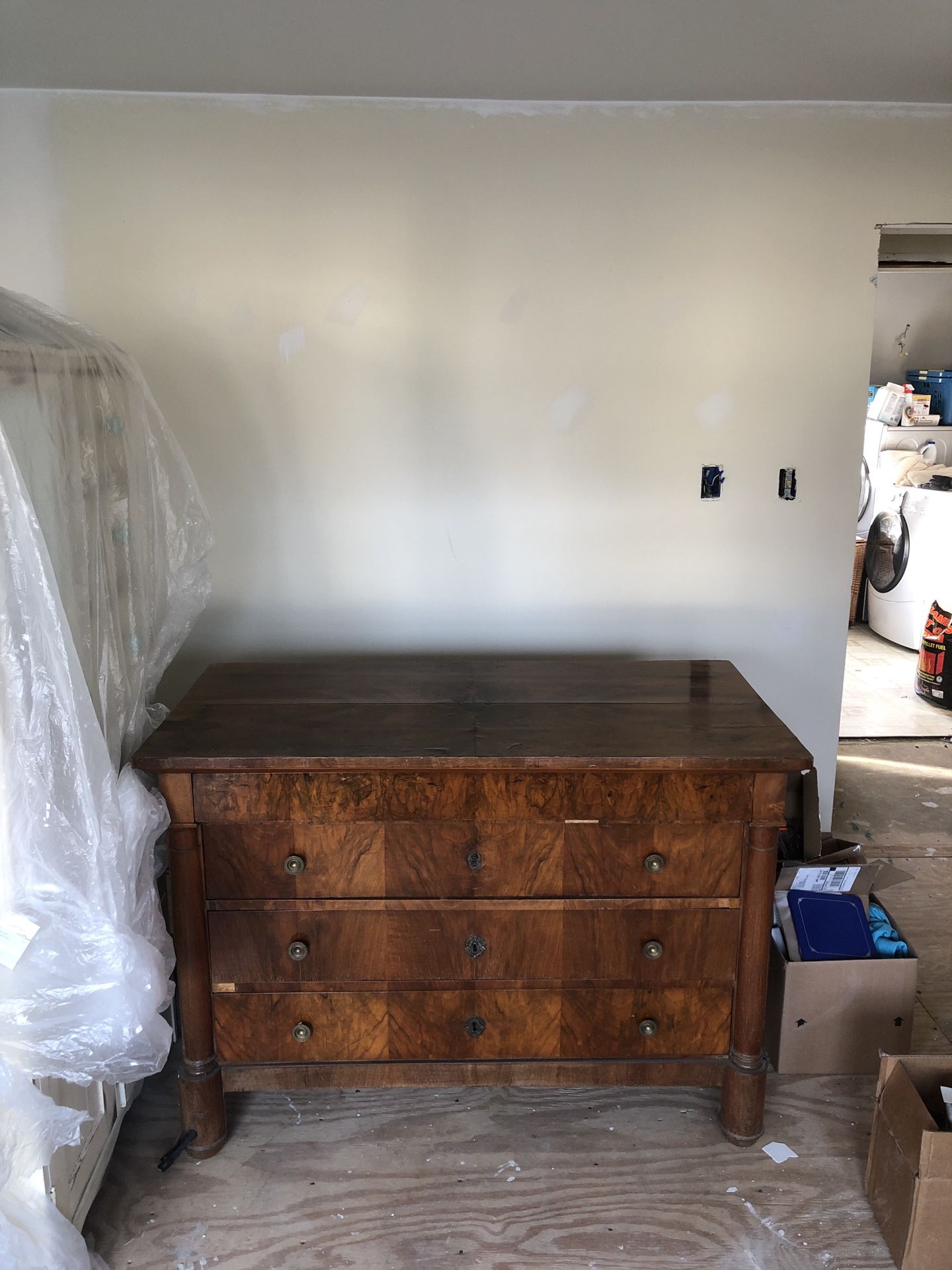 Antique dresser, formally owned by Evander Holyfield