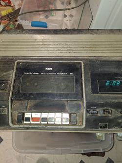 RCA vhs recorder