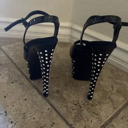 Bling Bling Pleaser Shoes Size 6