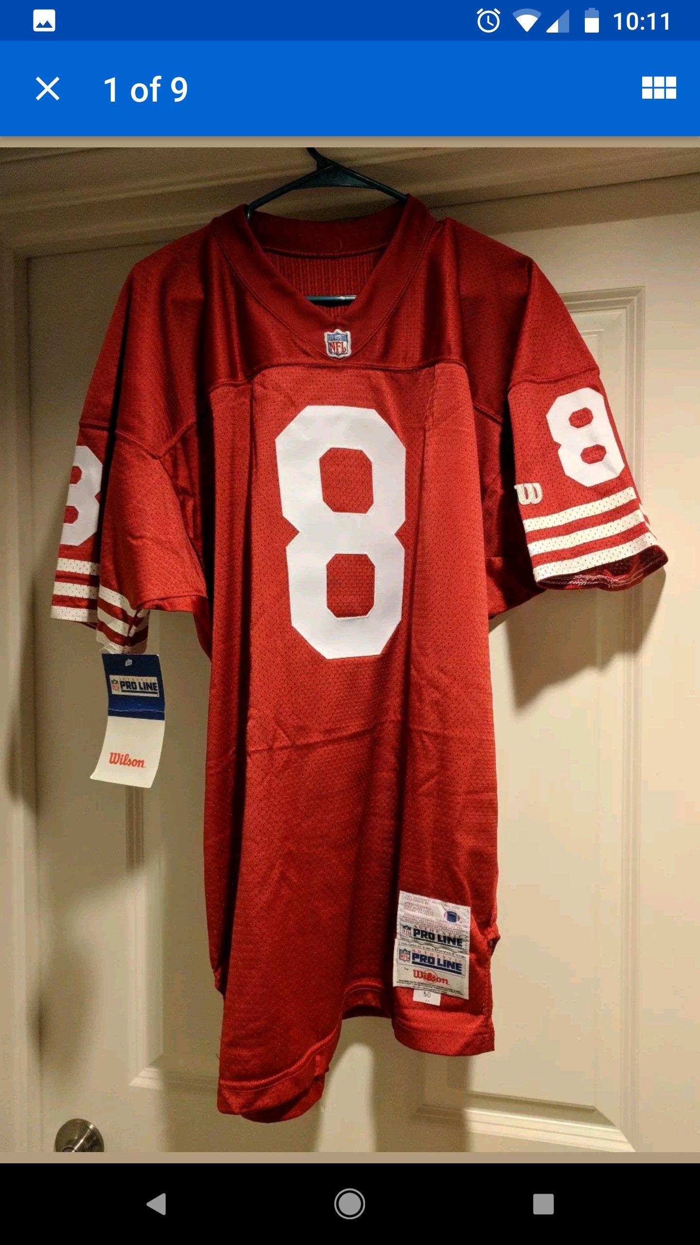 49ers wilson cheap jersey