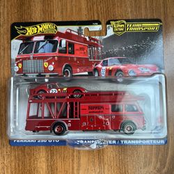 Hot Wheels Ferrari Transporter “Brand New | Team Transport”