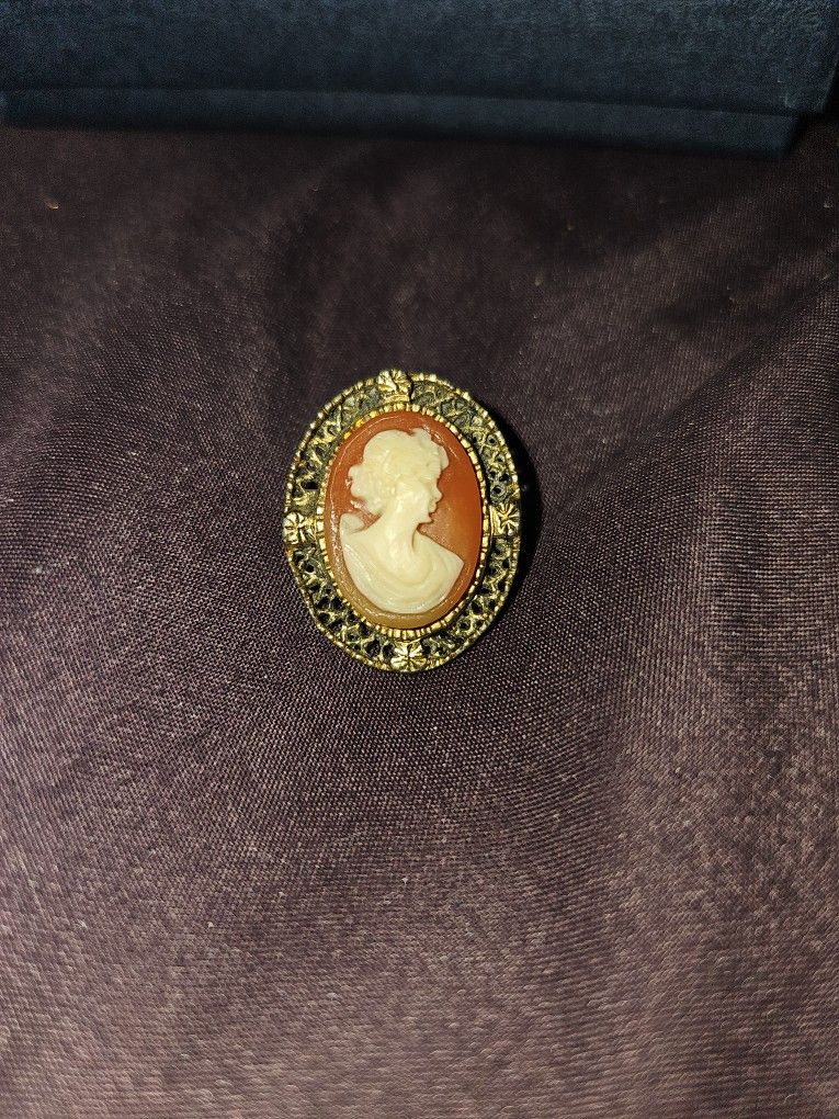 Vintage Cameo Brooch