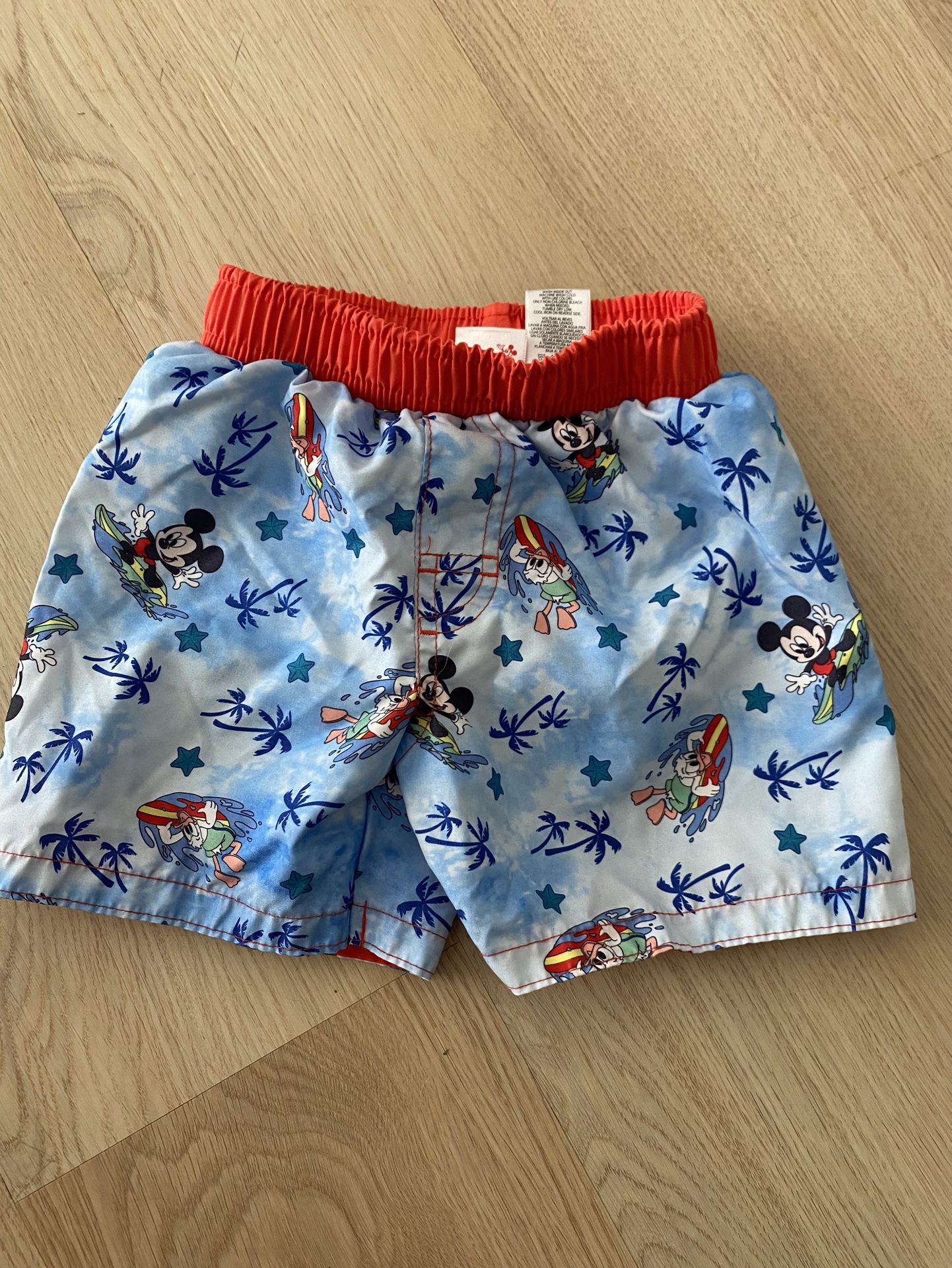 Disney 18 Month Mickey Mouse Swim Shorts 