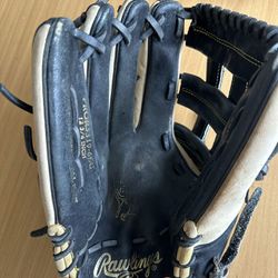 Rawlings lefty outfield glove heart of the hide 12.75 in