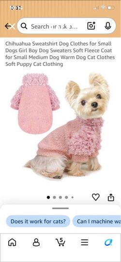 New dog sweater