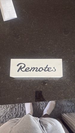 Remotes Box