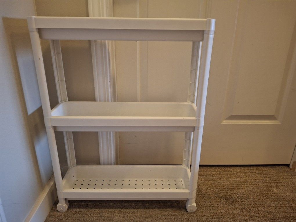 Cute Plastic Storage Shleving Unit
