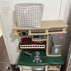 Play Kitchen And Toy Food 