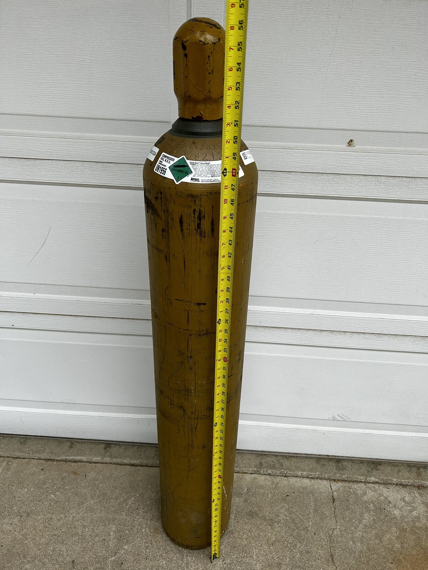 Full 244 CF Mig Welding Gas Cylinder Firm Price for Sale in Upland, CA