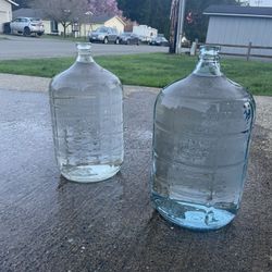 2 5 Gallon Water Bottles Glass Price Is For Both