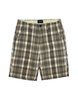 Nautica Jeans Co. plaid chino bermuda shorts size 36 men’s 100% cotton