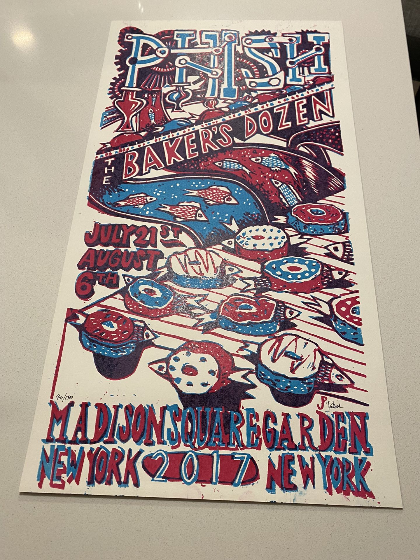 Phish Bakers Dozen Poster pollok