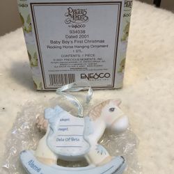 Baby’s First Christmas Ornament