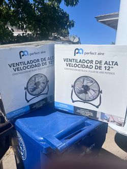 12” fan