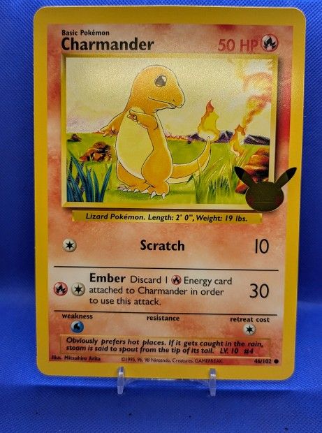 Jumbo Charmander Promo Card