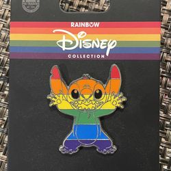 Disney Rainbow Stitch Pin