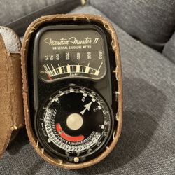 WESTON Master II Universal Light Meter 
