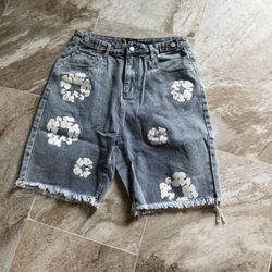 Denim Tear Shorts 