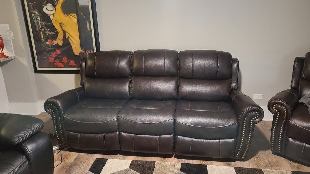 Power SOFA & RECLINER Leather