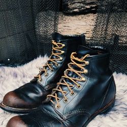 Red Wing Heritage Blacksmith 3345 Men Brown Leather Round Toe 6-Inch Ankle Boots