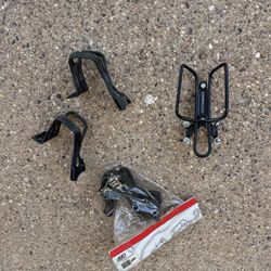 Toe Clips And Water Bottle Cage