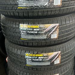 215/70/16 Blackhawk Tires
