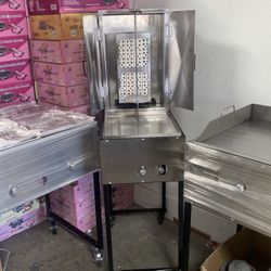 Trompo Nuevos Con Piedras I De Accero Todo Con Quemador De Alta Presion