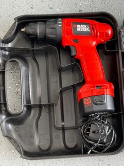 Black & Decker 9.6V Cordless Drill with Case