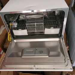 New White COUNTERTOP Dishwasher