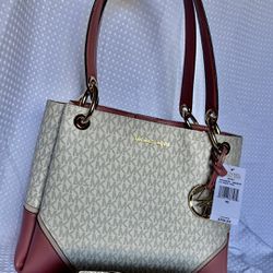 Michael Kors Nicole Purse  With a Large Wallet